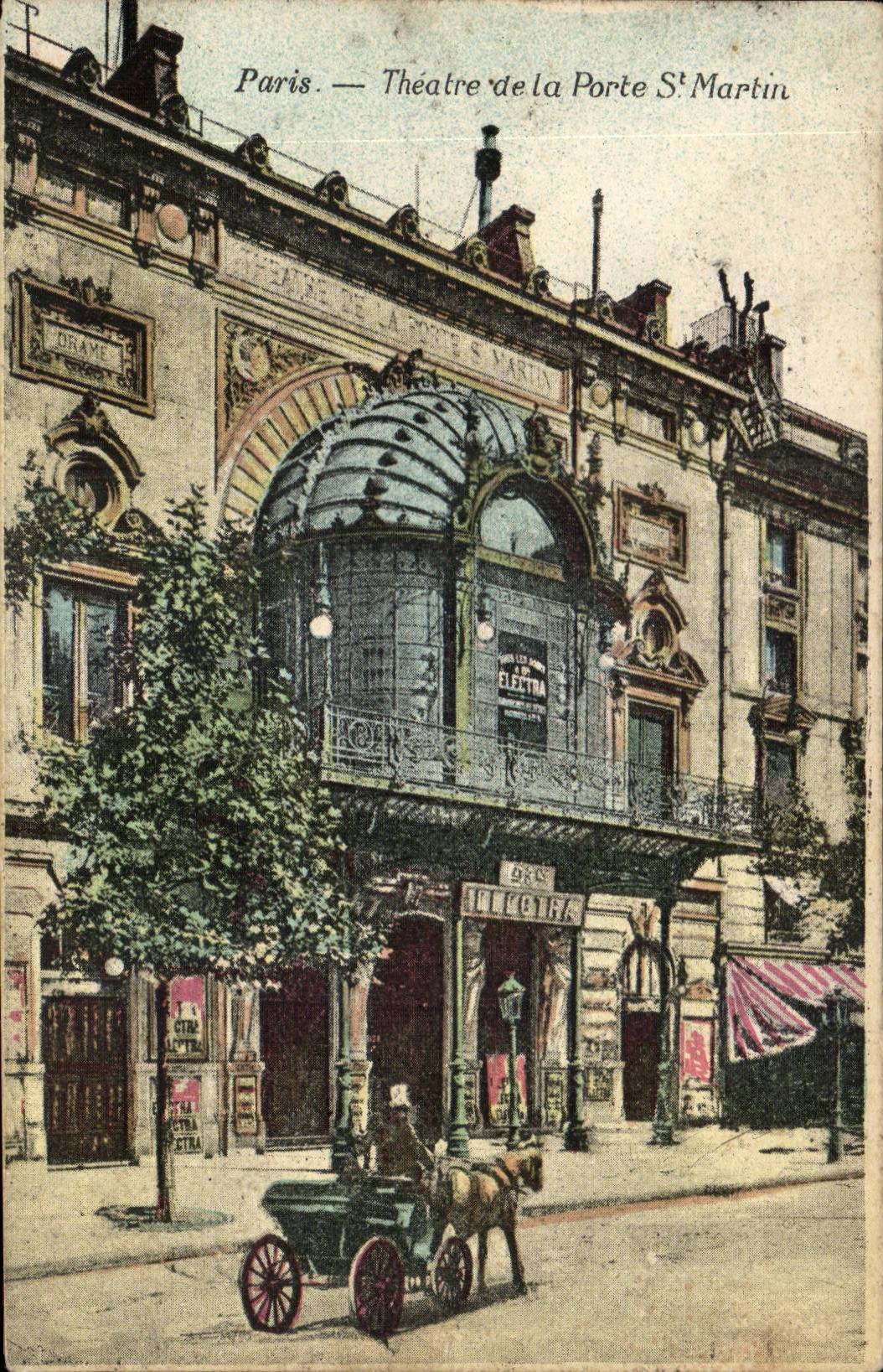 CPA Paris Theatre de la porte St Martin
