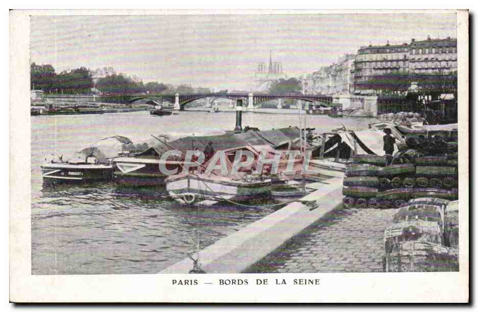 CPA Paris Bords de la Seine