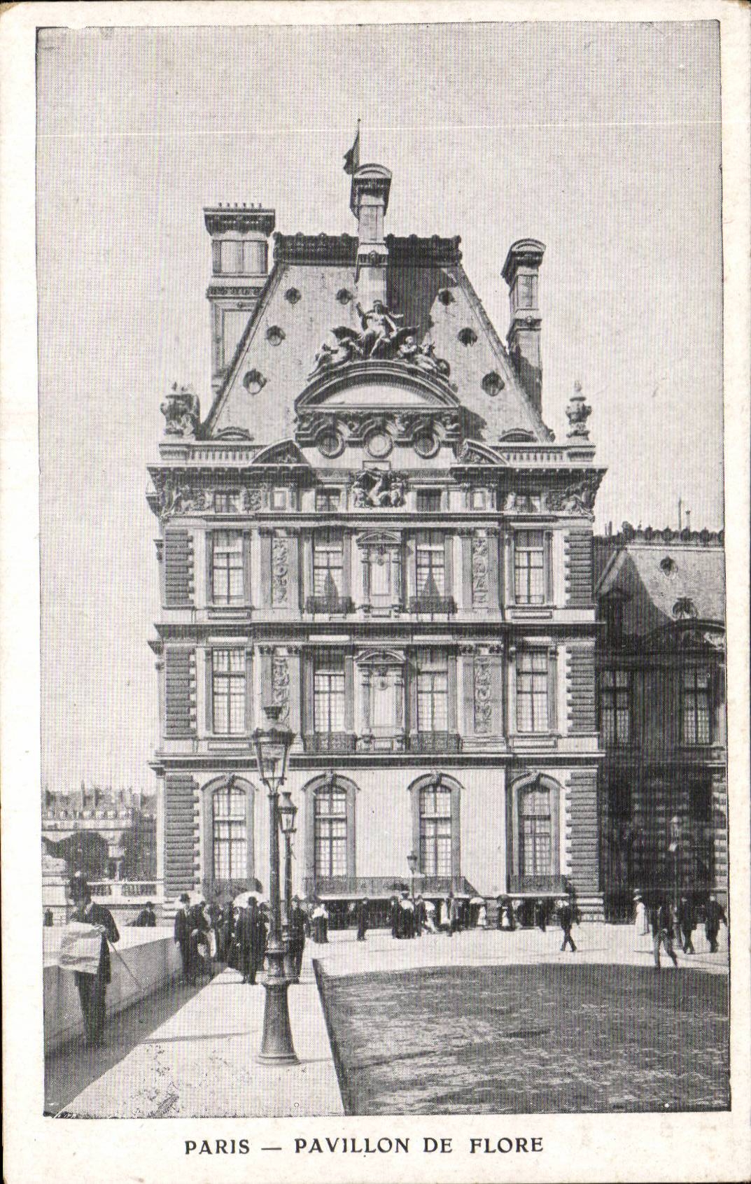 CPA Paris pavillon de Flore louvre