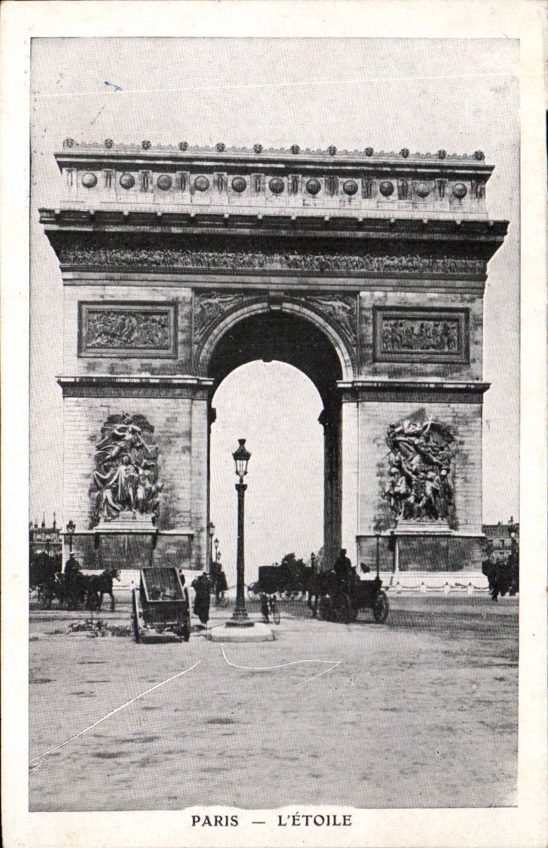 CPA Paris L'etoile