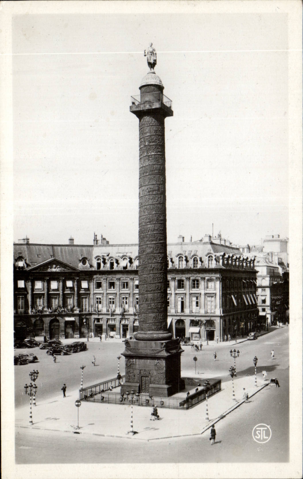 CPA Paris Colonne Vendome