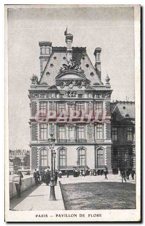 CPA Paris Pavillon de Flore Louvre