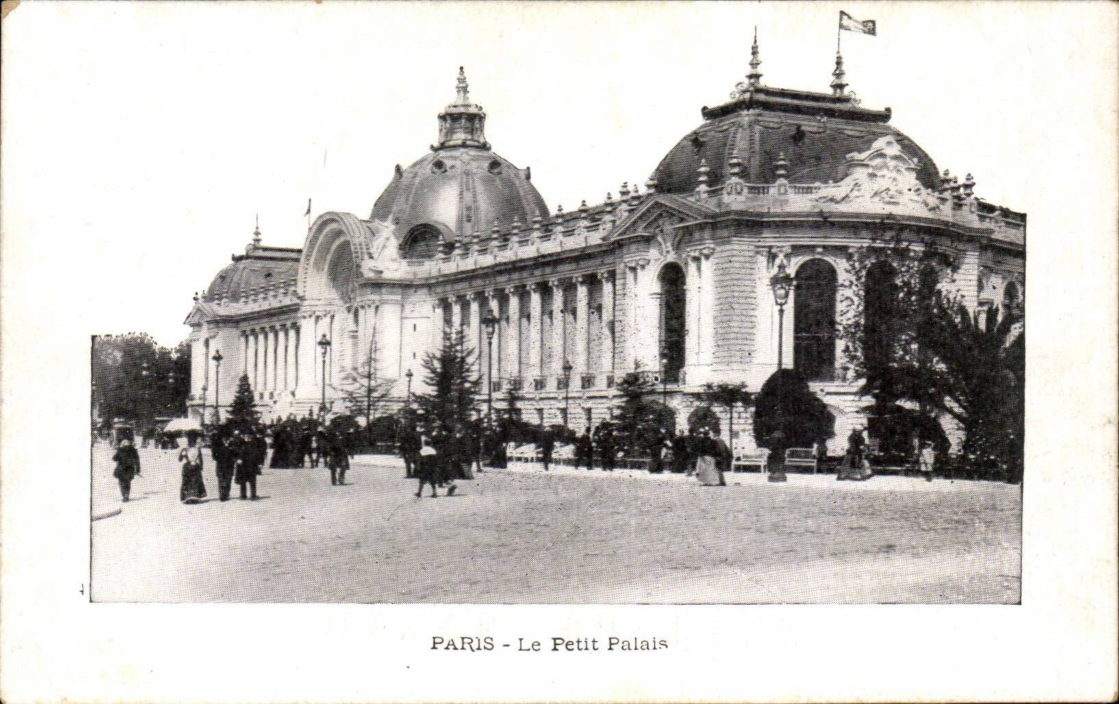 CPA Paris Le petit palais