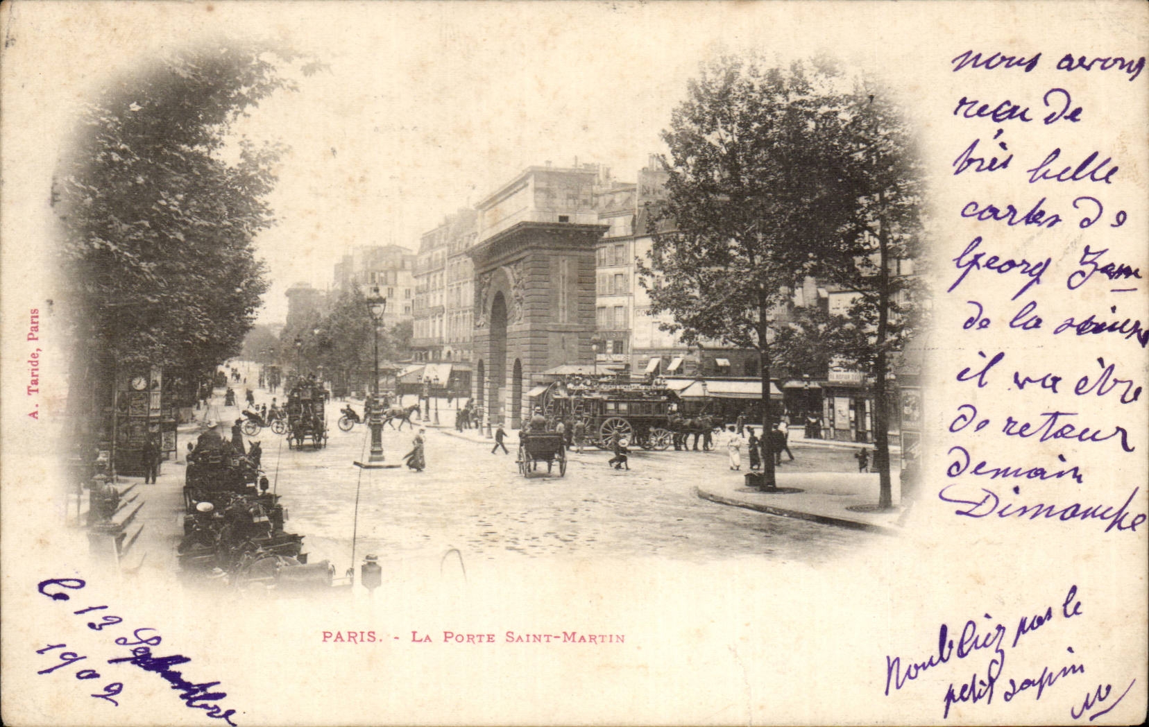 CPA Paris Porte Saint Martin