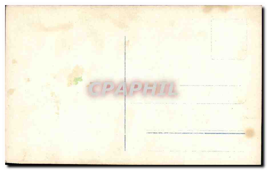 CPA Fantaisie Femme Les regrets de Mignon  — Verso