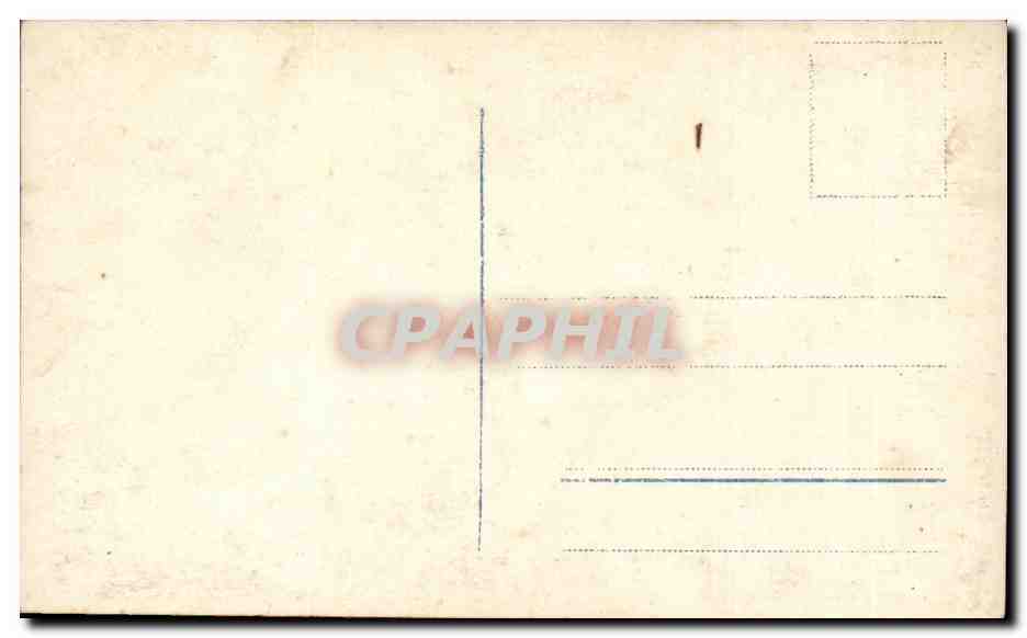 CPA Fantaisie Femme Les regrets de Mignon  — Verso