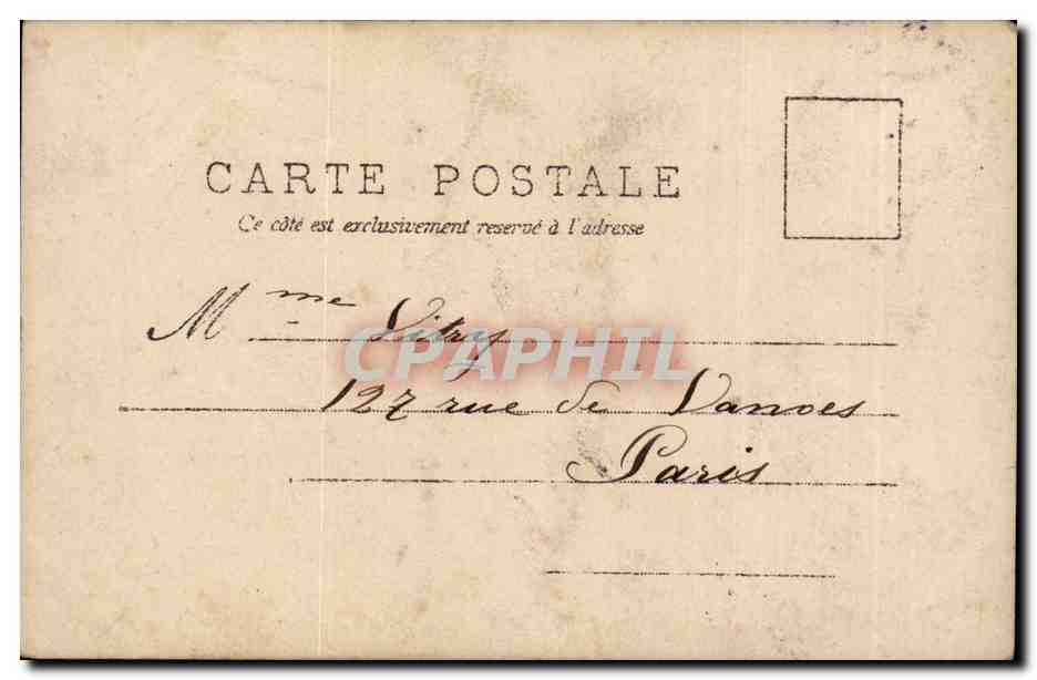 CPA Fantaisie Virginie demande au planteur la grace de la negresse  — Verso