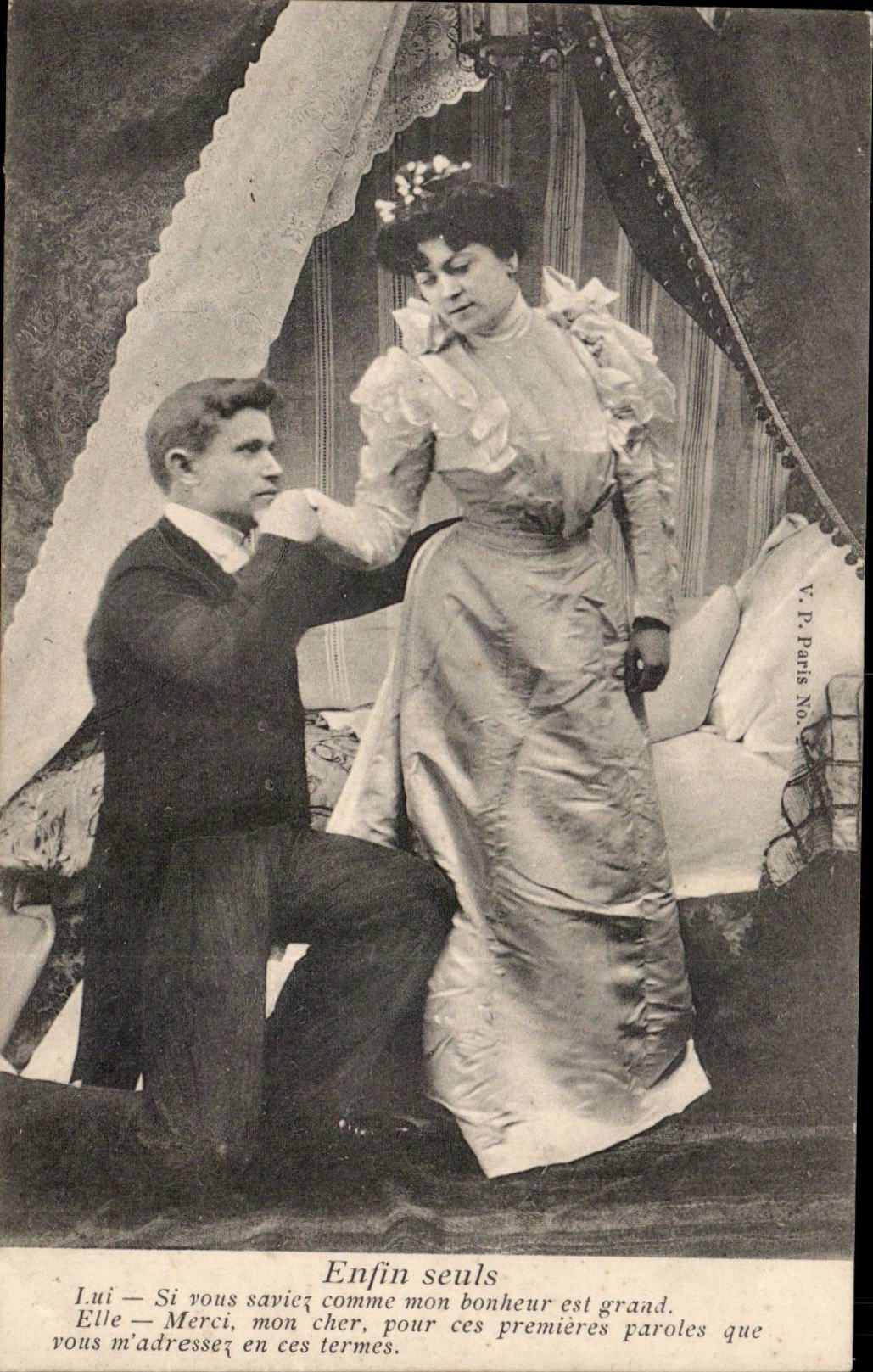 Endlich allein — Heiratsantragsszene — Y.P. Paris Nr. 129