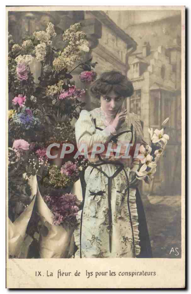 La fleur de lys pour les conspirateurs — série IX — AS