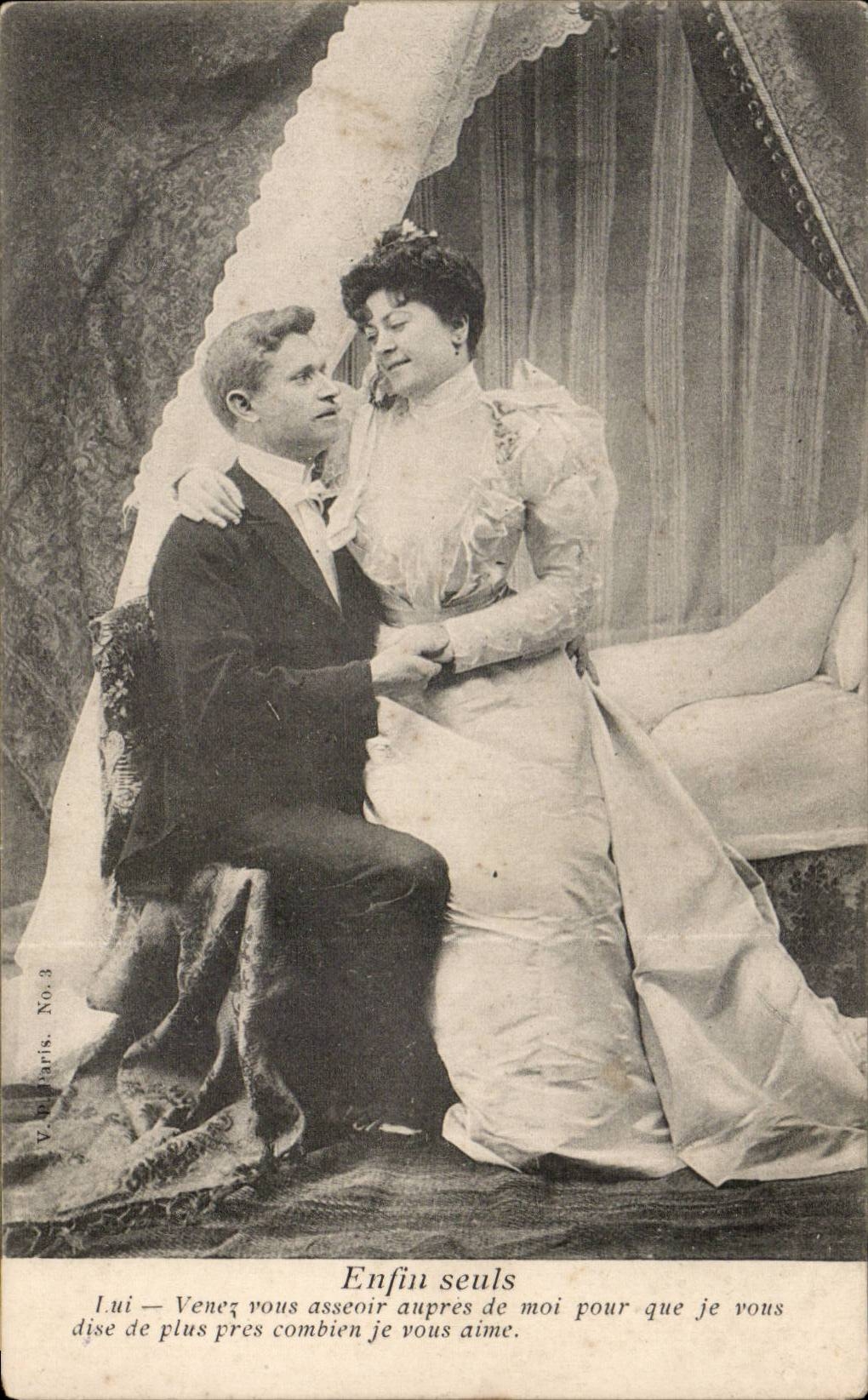 Enfin seuls — scène de couple — V. Paris, No. 3