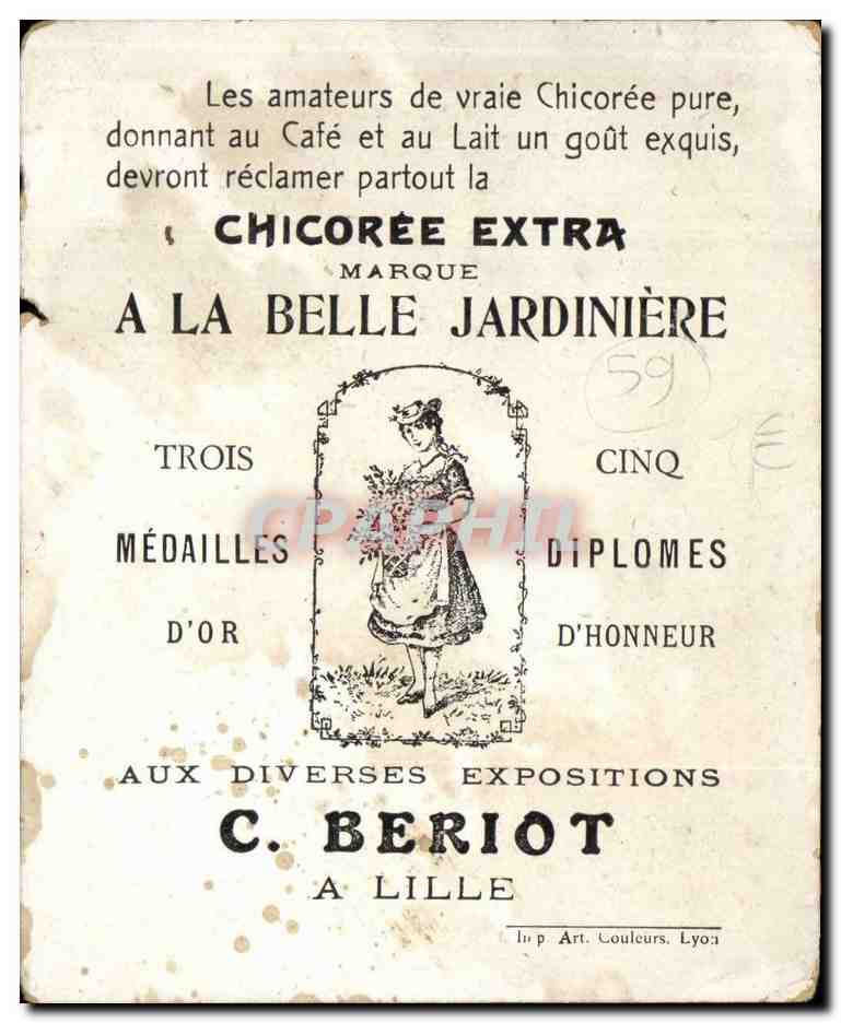CPA Fantaisie Bergers chaldeens decouvrant l' astronomie — Rückseite