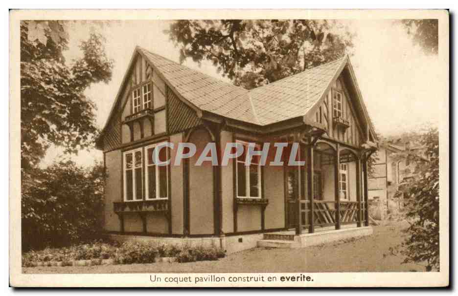 CPA Un coquet pavillon construit en everite