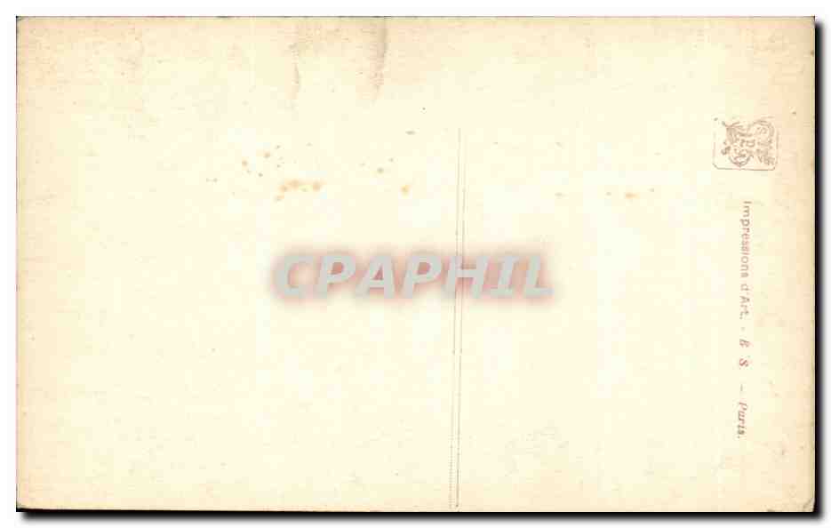 CPA Fantaisie Salon de Paris Dupuis Un baiser — Back
