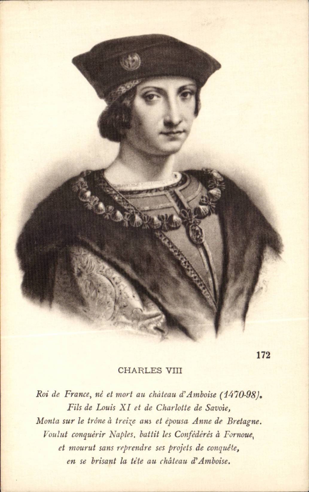 Charles VIII — Roi de France (1470-98) — Collection D'Art & d'Histoire F. S. Ménares, Paris