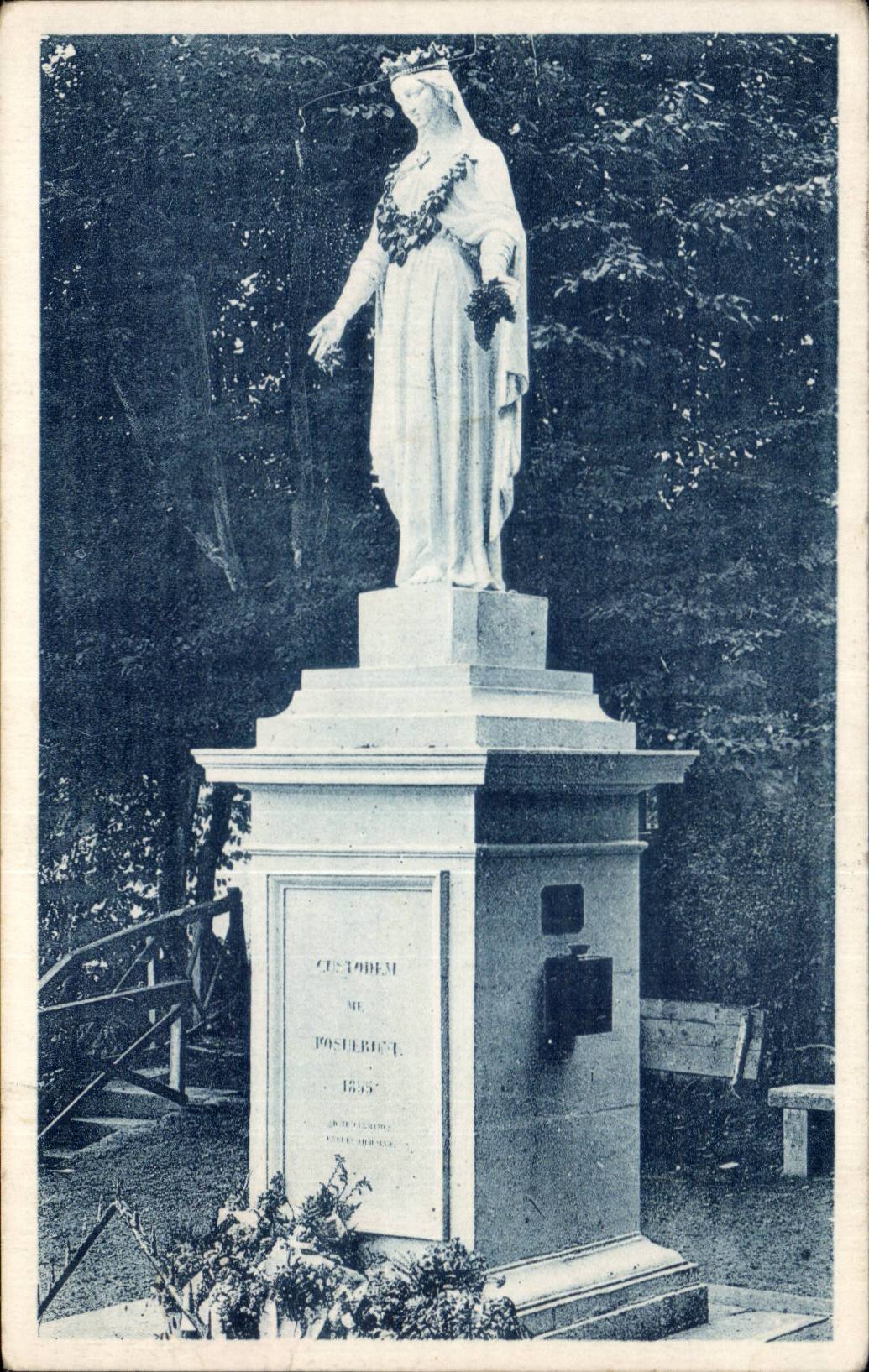Plombieres les bains CPA la vierge