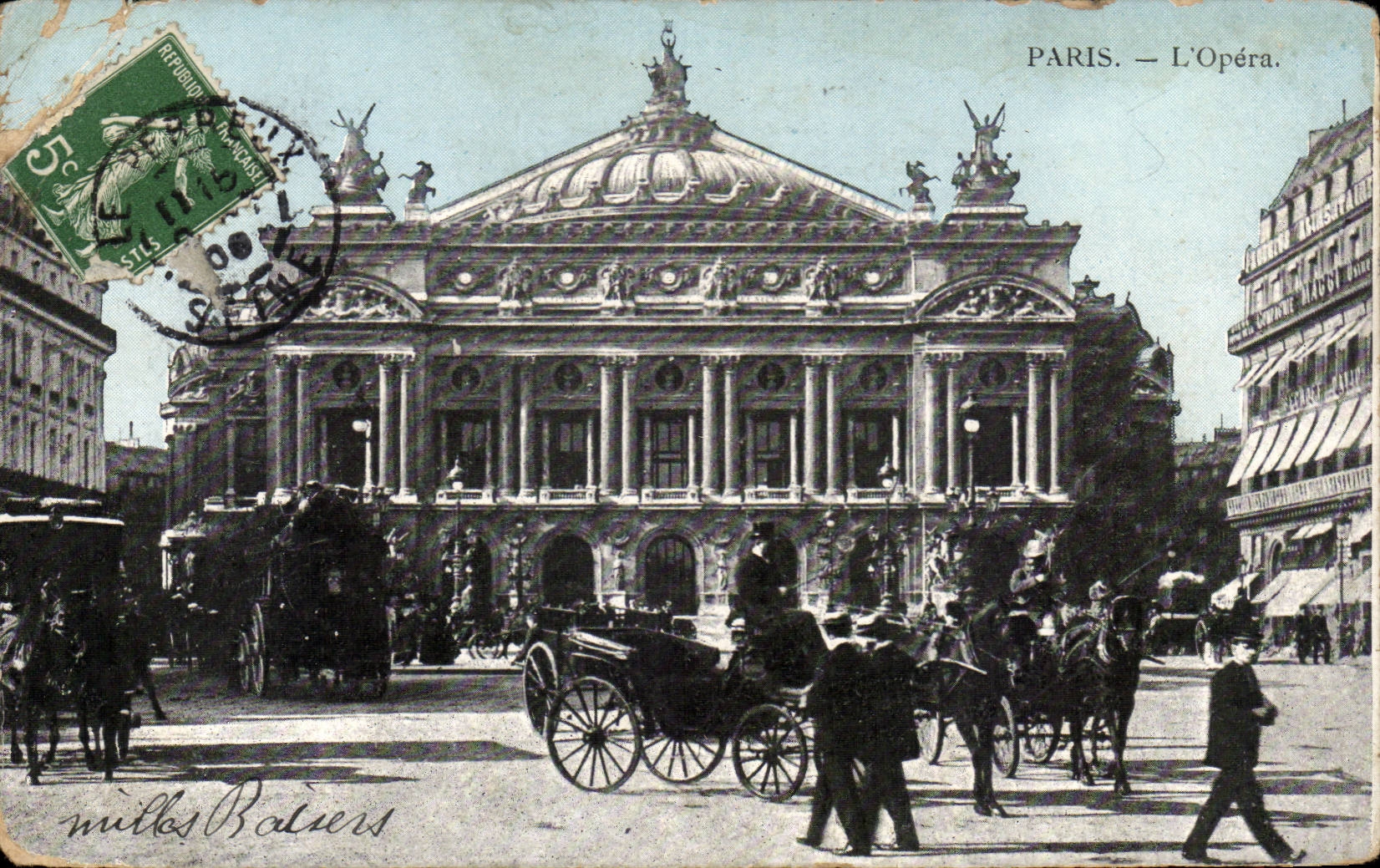 CPA Paris L'opera