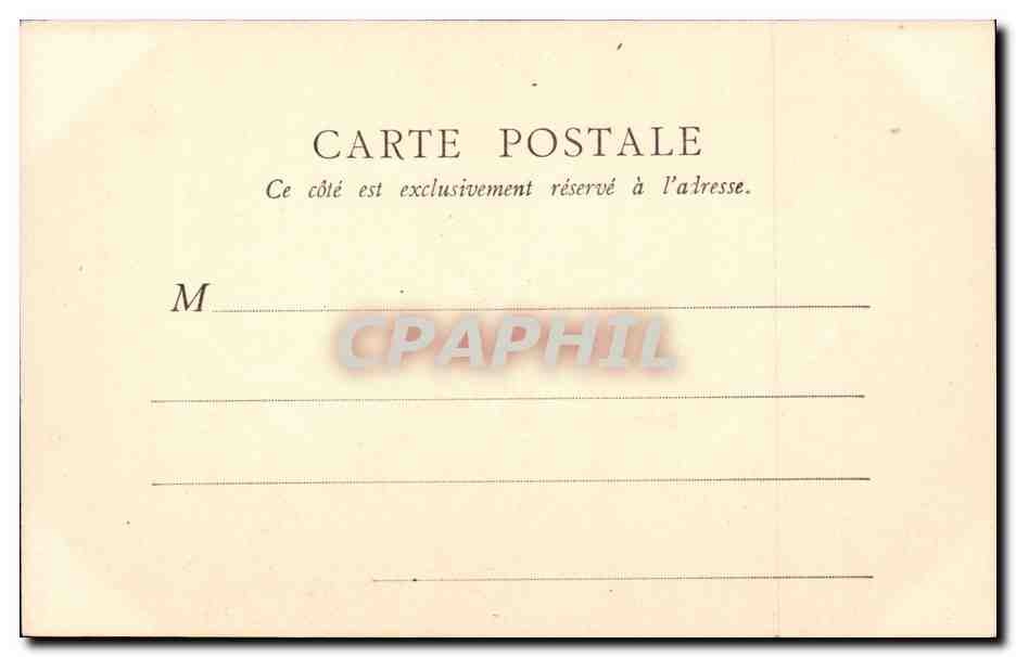 CPA Paris Le grand bassin des Tuileries — Rückseite