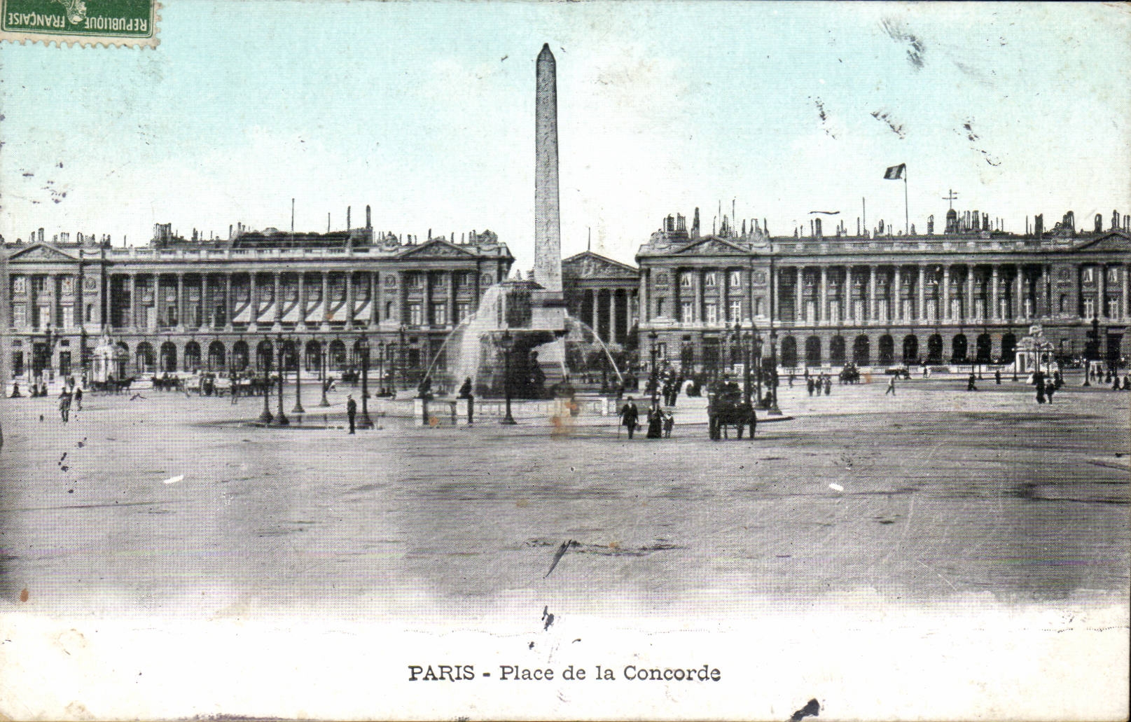 CPA Paris Place de la Concorde