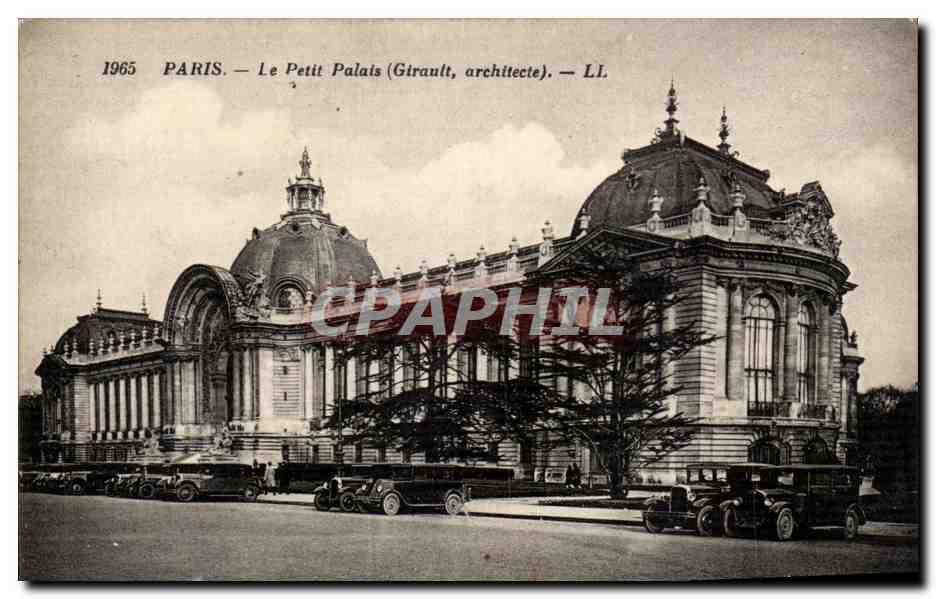 CPA Paris Petit palais ( Girault )