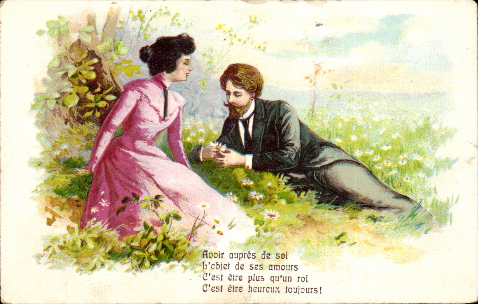 Love in a Landscape — Poetic Text — Series 1582