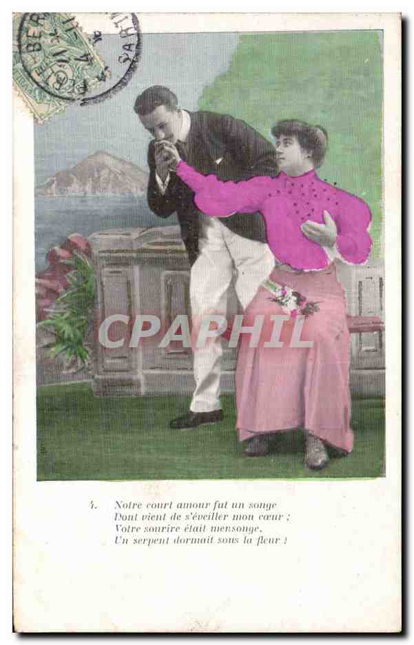 CPA Fantaisie Femme