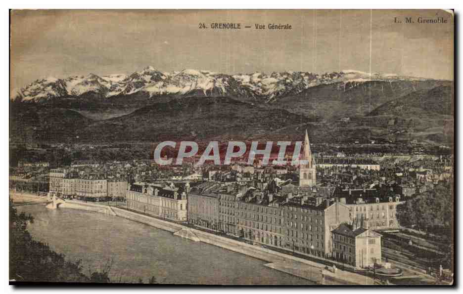 CPA Grenoble Vue generale