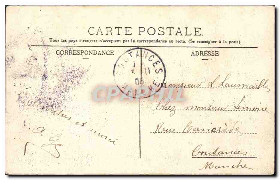 Grand Hôtel Terminus an der Gare Saint-Lazare — Paris (8. Arrondissement) — L'Hirondelle - Paris — Rückseite