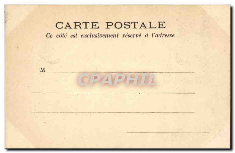 Paris CPA Entree de l'avenue des Champs Elysees — Rückseite