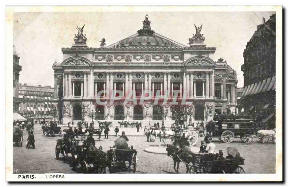 Paris CPA L'opera