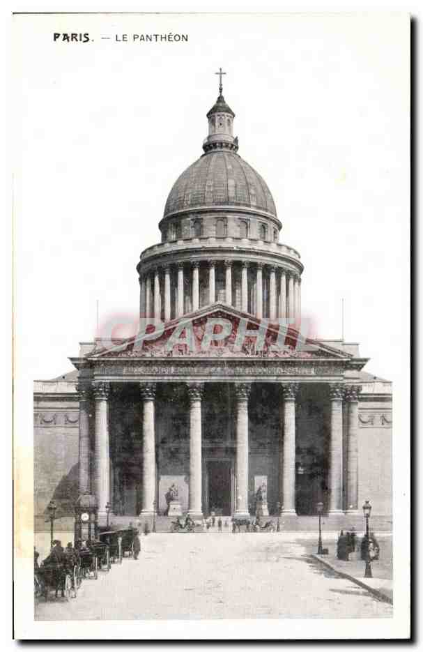 Paris CPA Le Pantheon