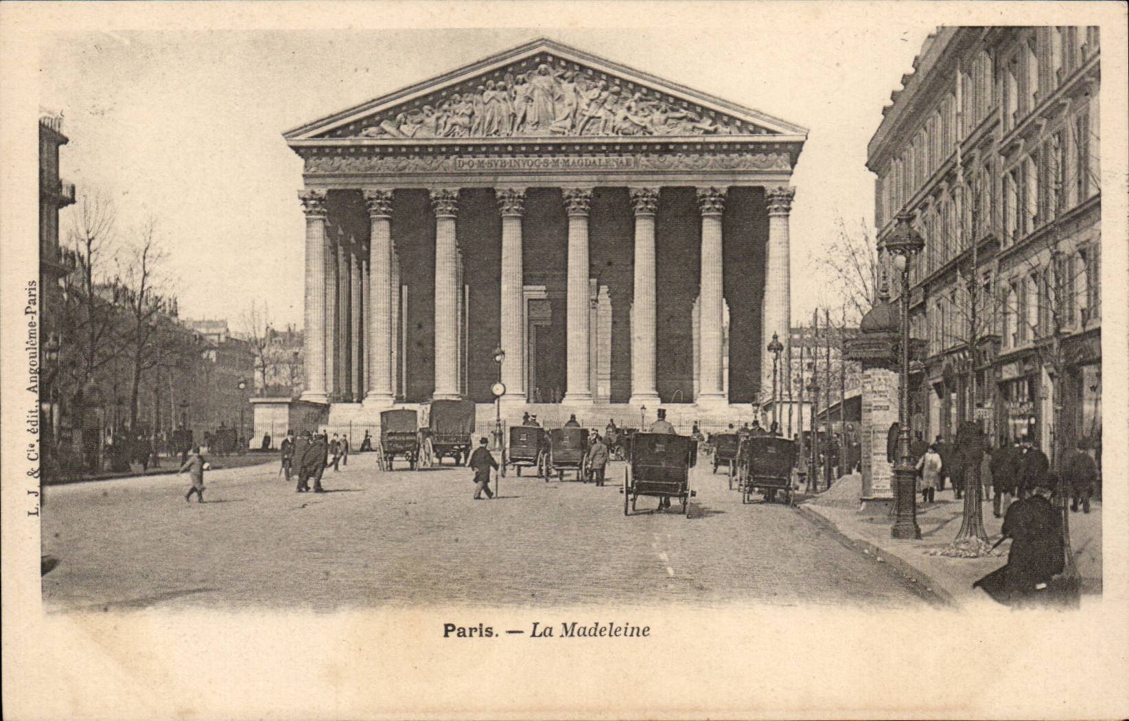 Paris CPA La madeleine