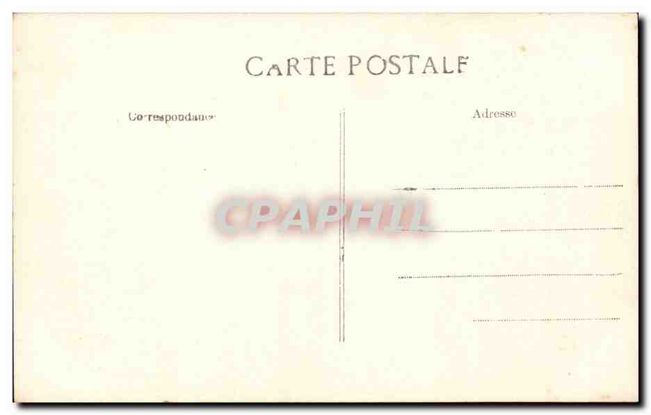 Paris CPA Dessein de Buffet Armoire Rue des Beaux Arts — Verso
