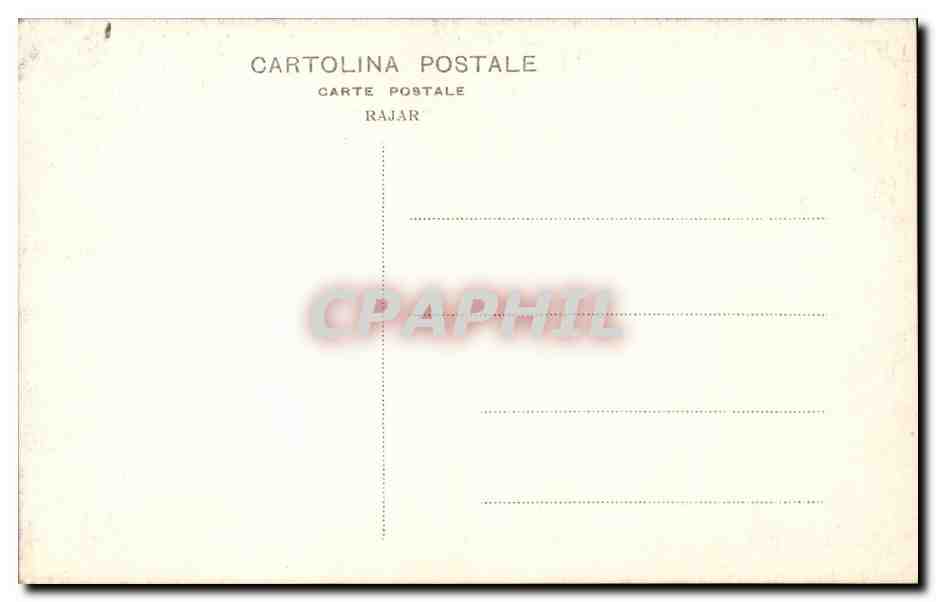 Pompei - Casa detta dei Vettui Farmacisti — fresque de putti — Ed. Alinari N. 11980 — Reverso