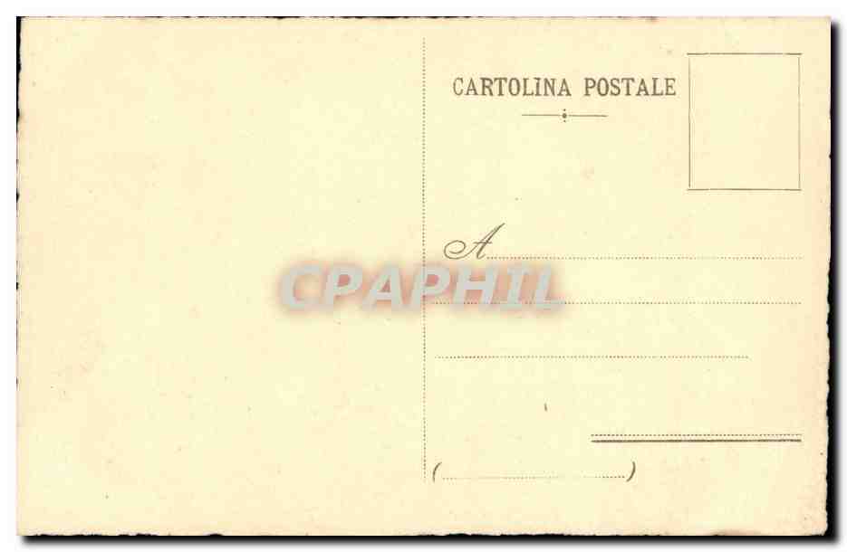 CPA Fantaisie Peinture Femme pleurant Gloria — Verso