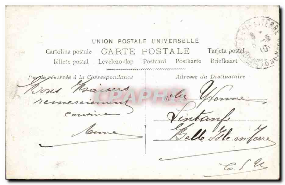 CPA Fantaisie Enfants Felicite — Rückseite