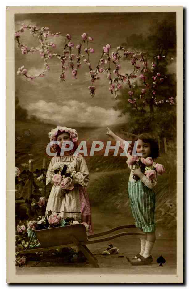 CPA Fantaisie Enfants