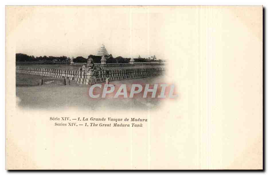 CPA Inde India La grande vasque a Madura 