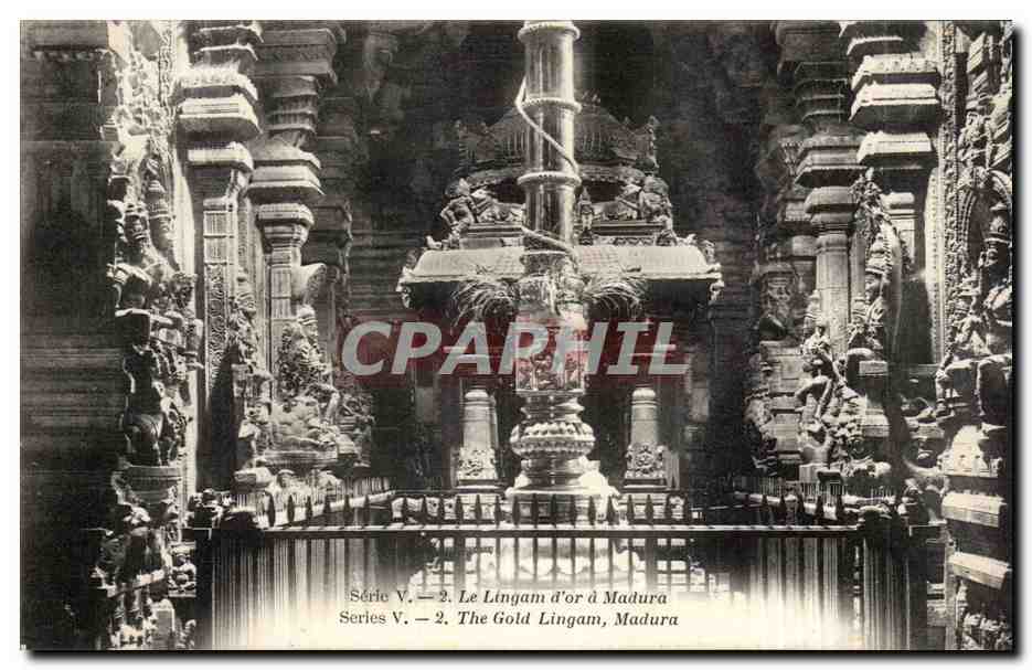 CPA Inde India Le Lingan d'or a Madura 