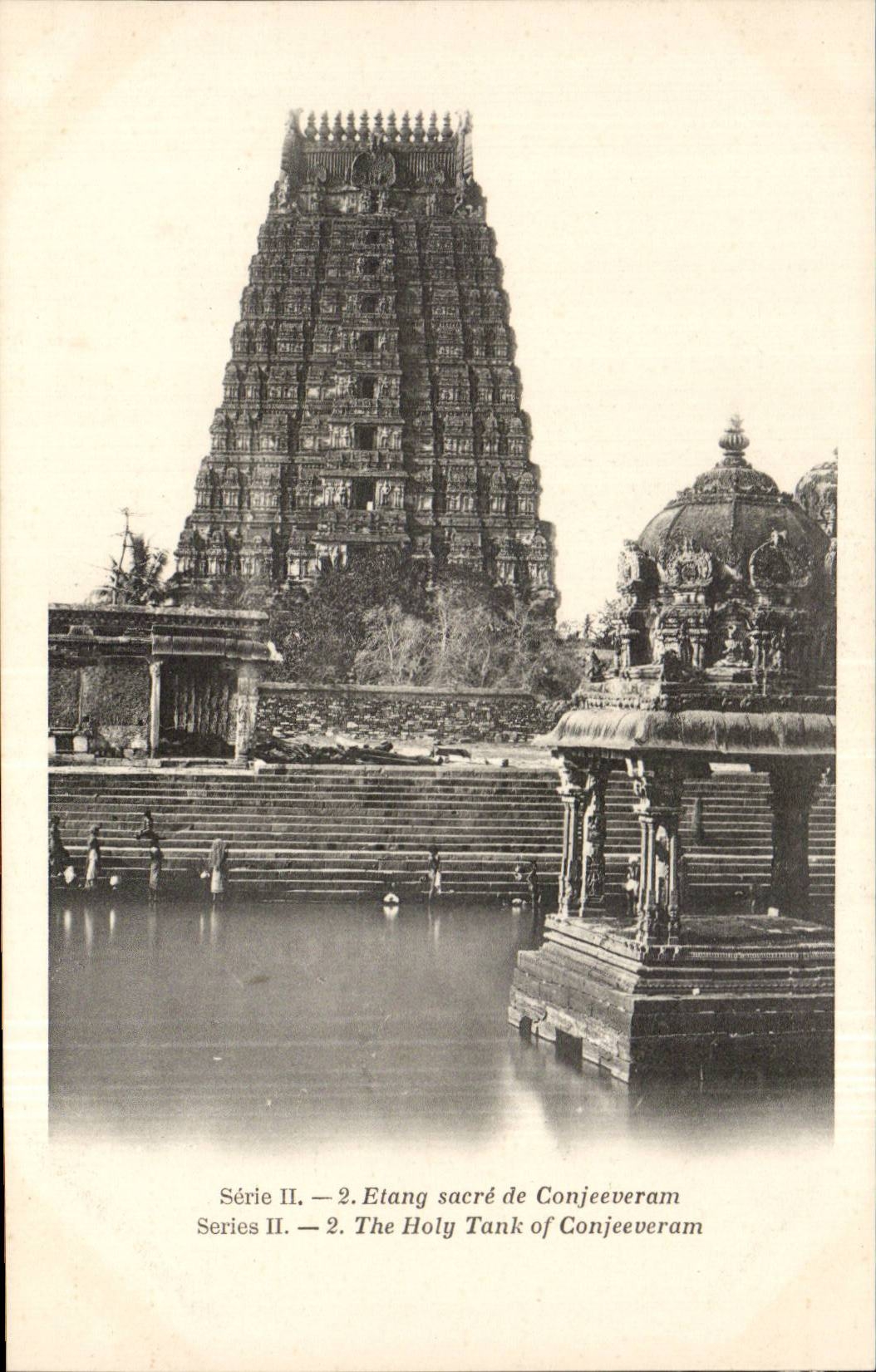 CPA Inde India Etang sacre a Madura de Conjeeveram