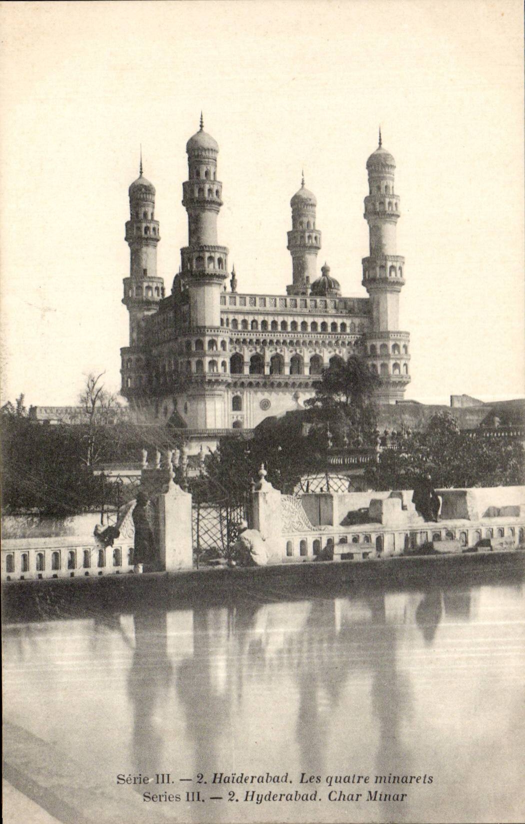CPA Inde India Haiderabad Les quatre minarets