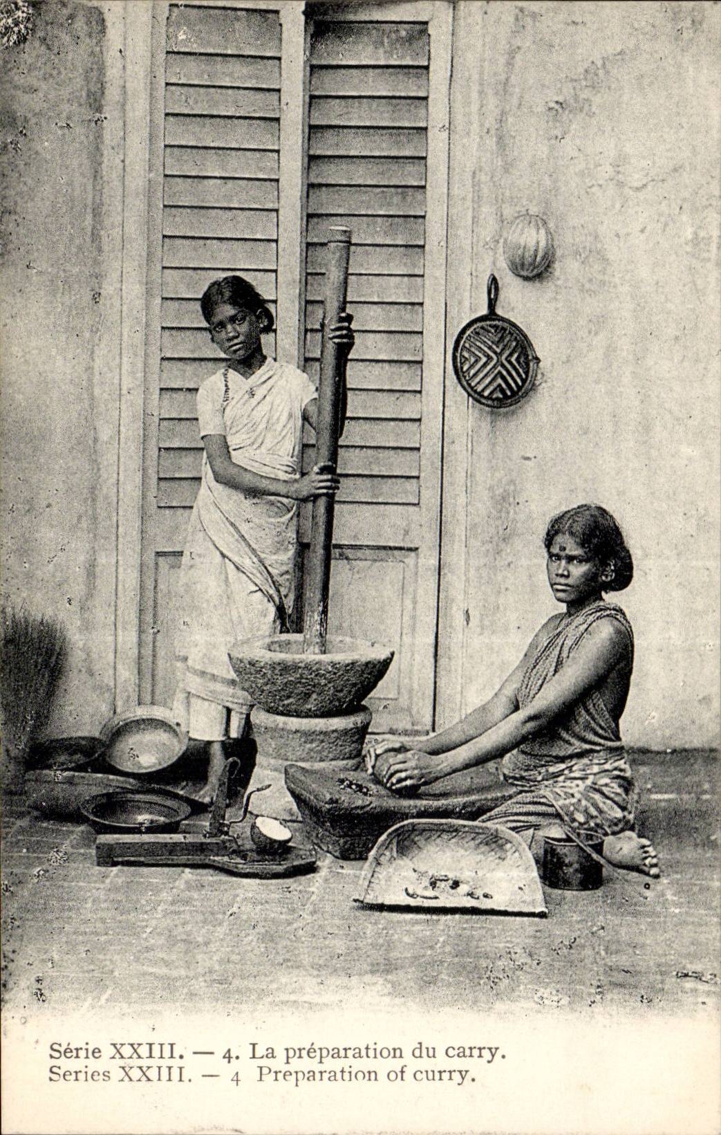 CPA Inde India La preparation du carry ( femmes )