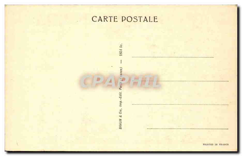 Buste de Thucydide — Musée du Capitole, Rome — Photo Alinari — Rückseite