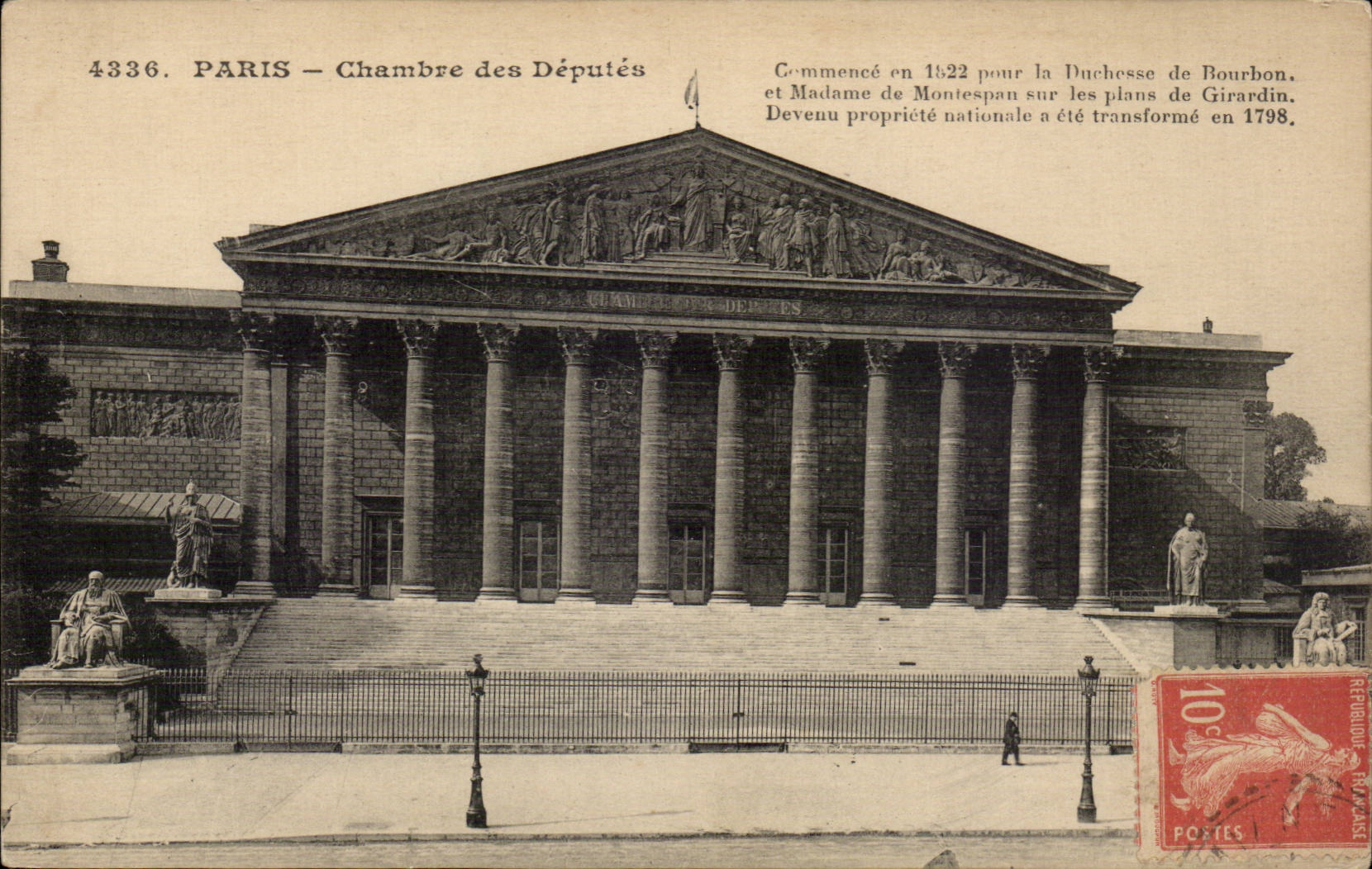 Paris CPA Chambre des deputes