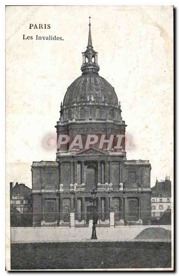 Paris CPA Les invalides