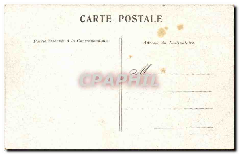 Paris CPA Saint Germain l'auxerrois — Rückseite