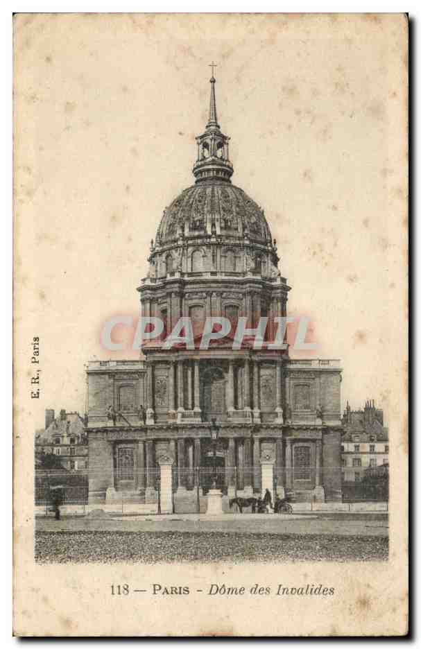 Paris CPA Dome des invalides