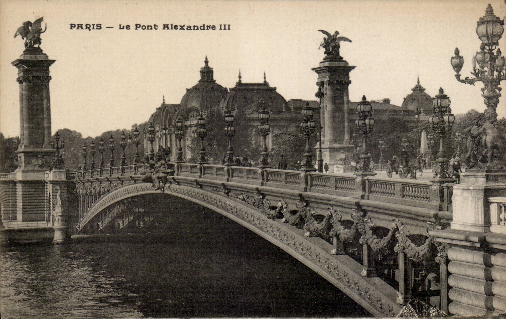 Paris CPA Pont Alexandre III