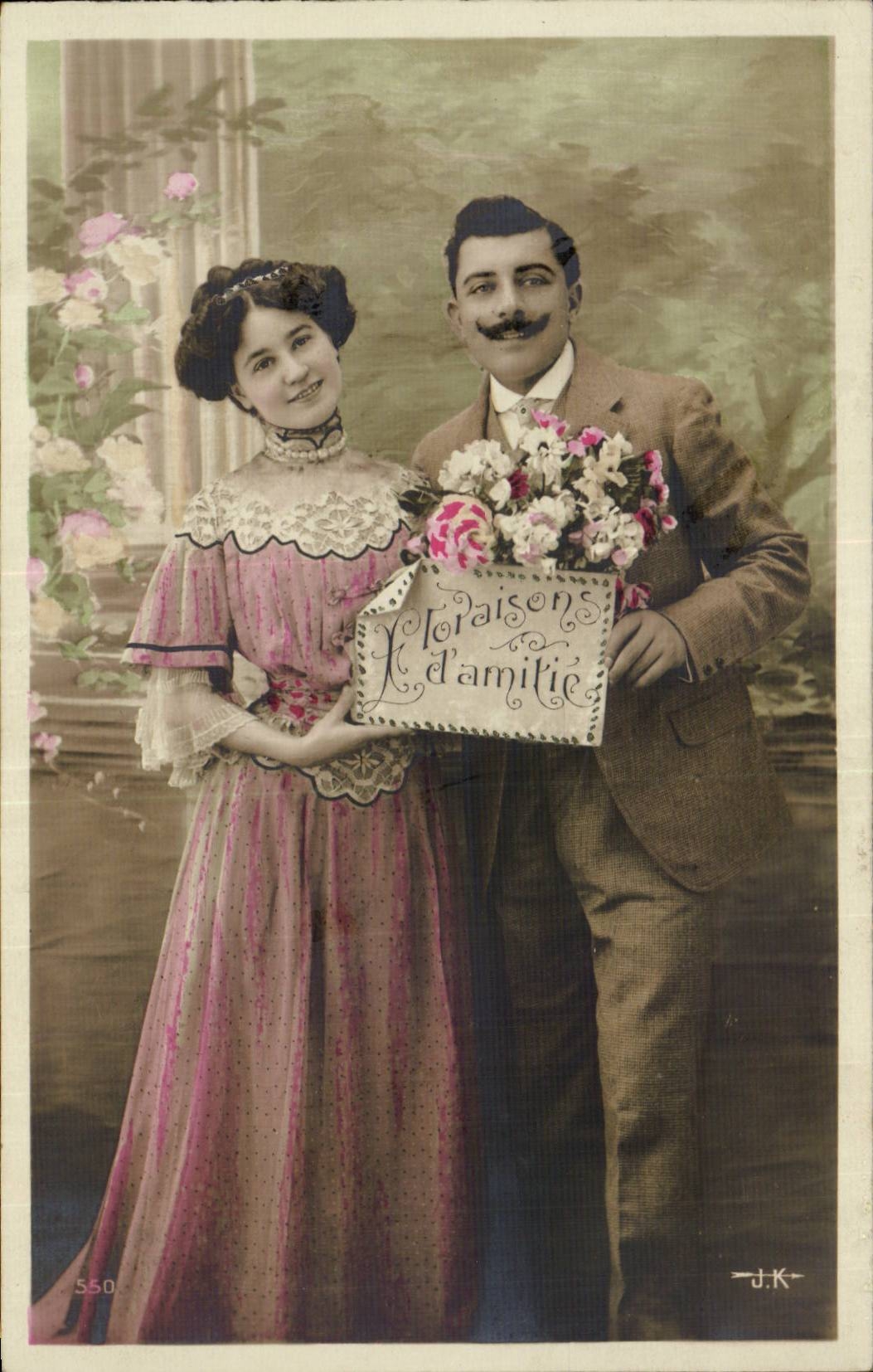 CPA Fantaisie Femme