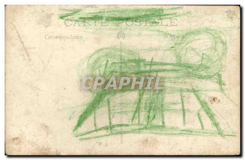 CPA CARTE PHOTO FAmille a la plage — Rückseite