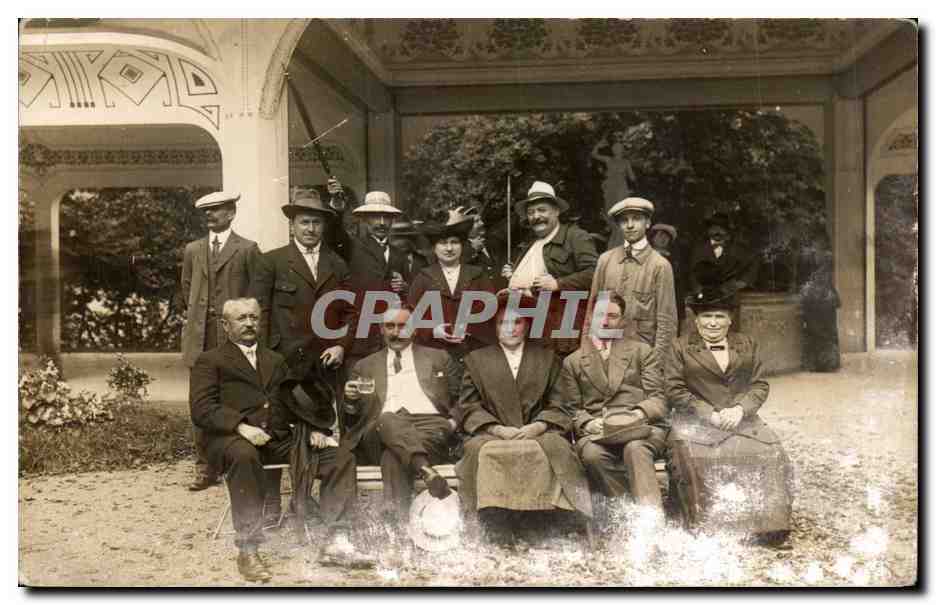 CPA CARTE PHOTO Alvignac les Bains